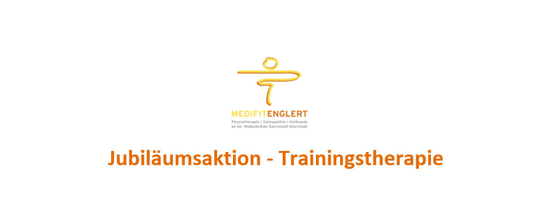 Jubiläumsaktion 15 Jahre Trainingstherapie